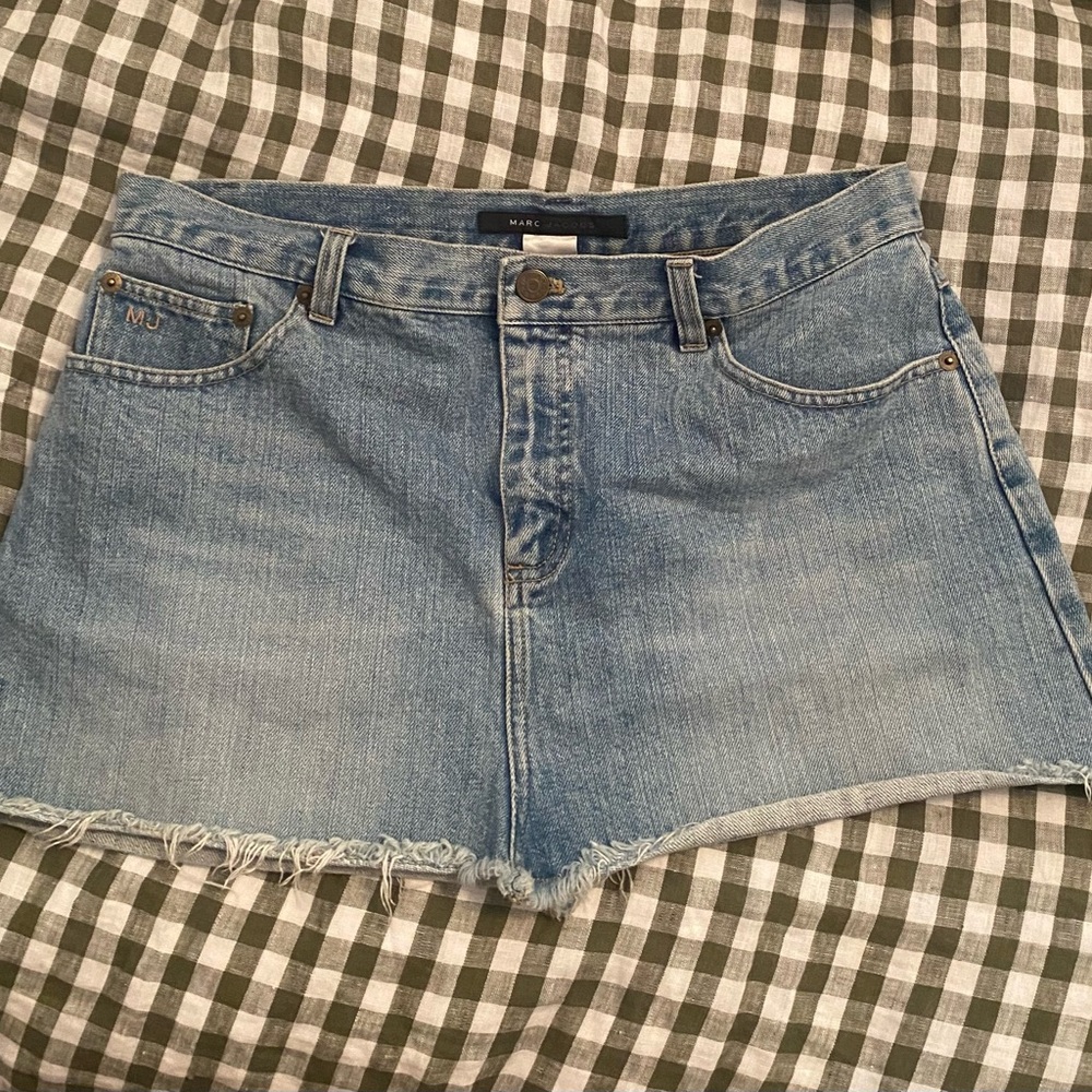 Marc Jacobs Low Rise Denim Skirt